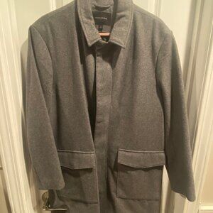Banana Republic Grey Overcoat